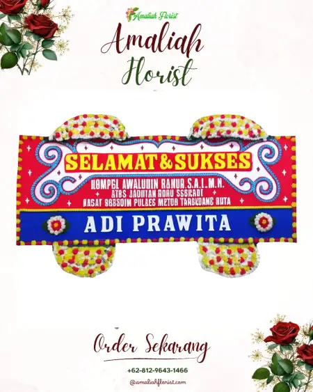 Papan Bunga Ucapan Selamat Cikutra