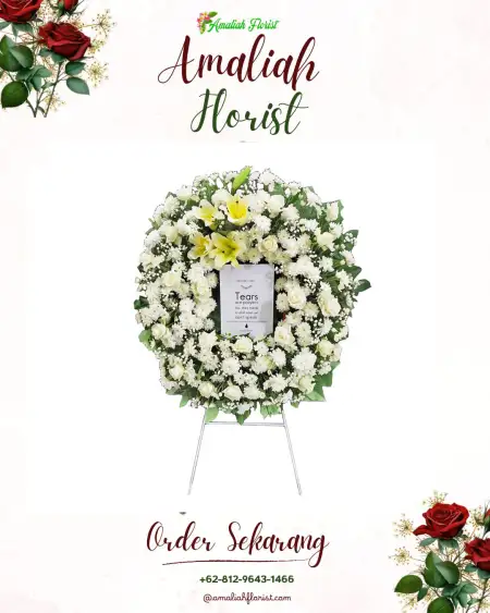 Krans Bunga Duka Cikutra